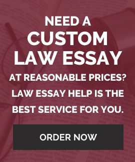 Law custom essay